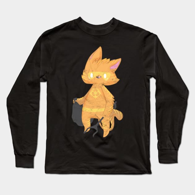 Trashtag Challenge Recycle Super Cat Long Sleeve T-Shirt by avshirtnation